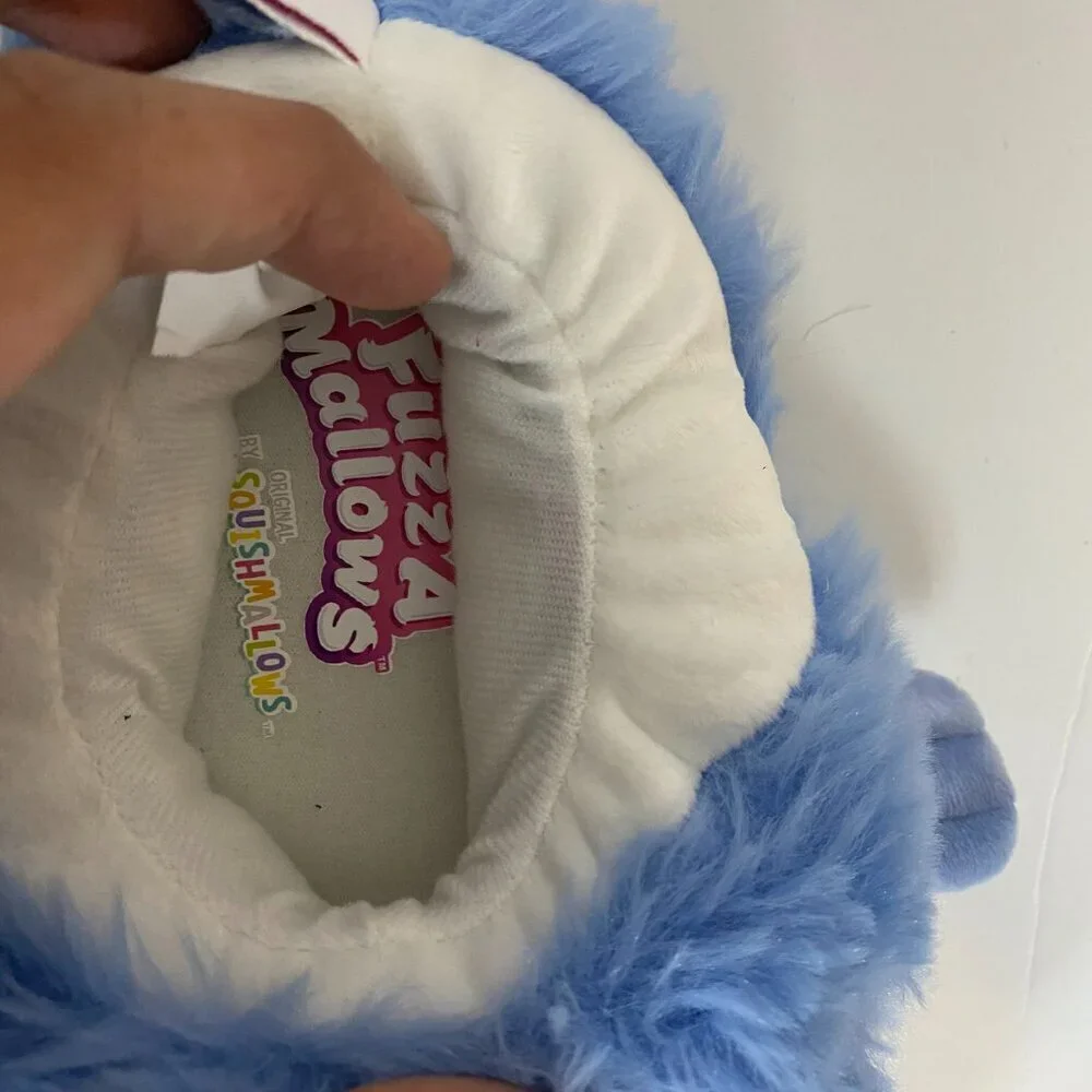 Squishmallows FuzzAMallows Collection Kids Plush Slippers Size 11–12